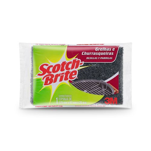 Fibra 3M Limpeza Grill