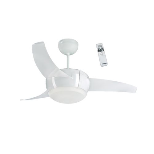 Ventilador Ventisol Vortice Led 20W 3 Pas Branco com Controle Remoto 127V 3849