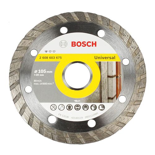 Disco Diamantado Bosch Standard Turbo 105Mm