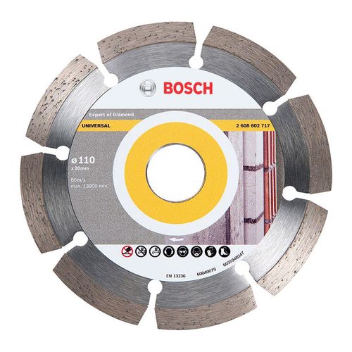 Disco Diamantado Bosch Universal Segmentado 110X20mm 2608602717-000