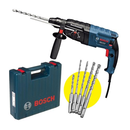 Martelete Bosch 2-24D 220V Com 05 Brocas Sds 06112A0302 800W
