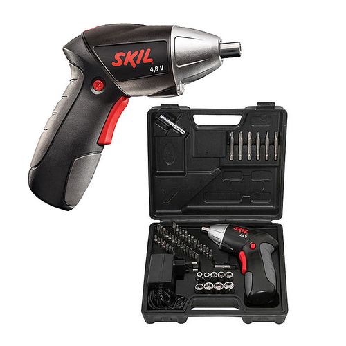 Parafusadeira Skil 4,8V Maleta Com 51 Bits 127V F0122248A2