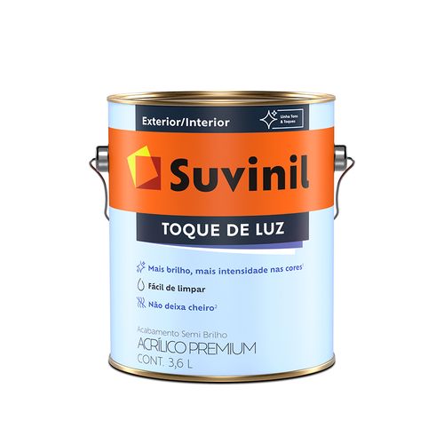 Tinta Suvinil Toque De Luz Gelo 3,6 Litros 53409357