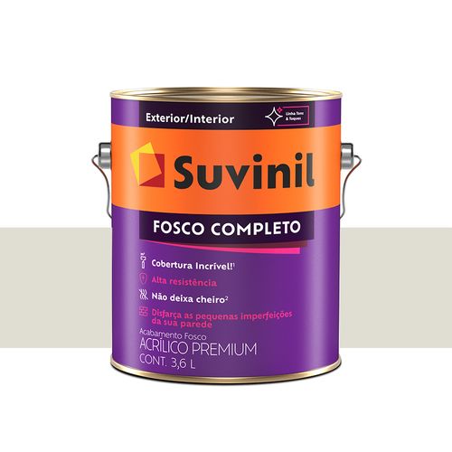 Tinta Suvinil Fosco Completo Gelo 3,6 Litros  53399605