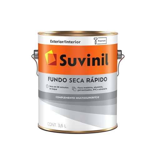 Fundo Suvinil Seca Rápido 3,6 Litros  51042010