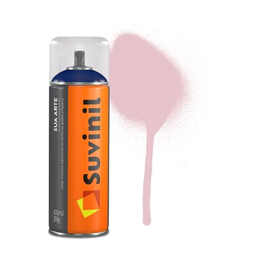 Spray Sua Arte Suvinil Brilhante Rosa Fada 0,4 Litros 54631806