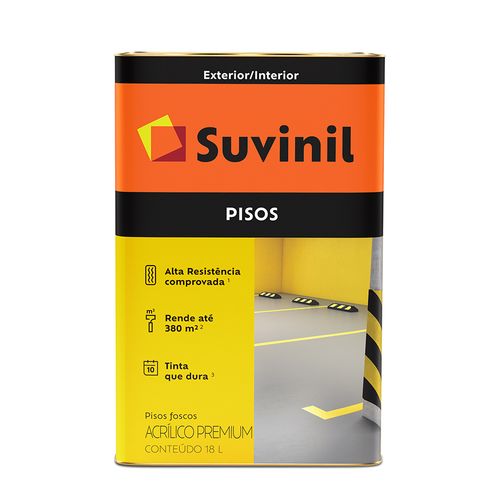 Tinta Suvinil Piso Fosco Cerâmica 18 Litros 53419427