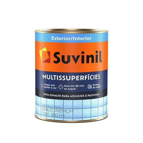 Tinta Suvinil Multissuperfícies Acetinado Branco 0,9 Litros 50298763