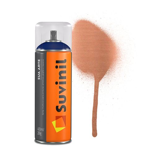 Spray Sua Arte Suvinil Brilhante Cobre 0,4 Litros 50103778