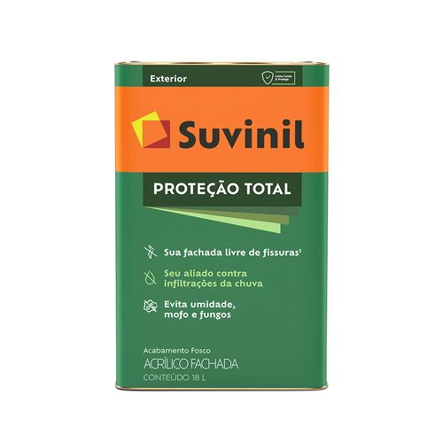 Tinta Suvinil Proteção Total Fosco Branco 18 Litros 50345843