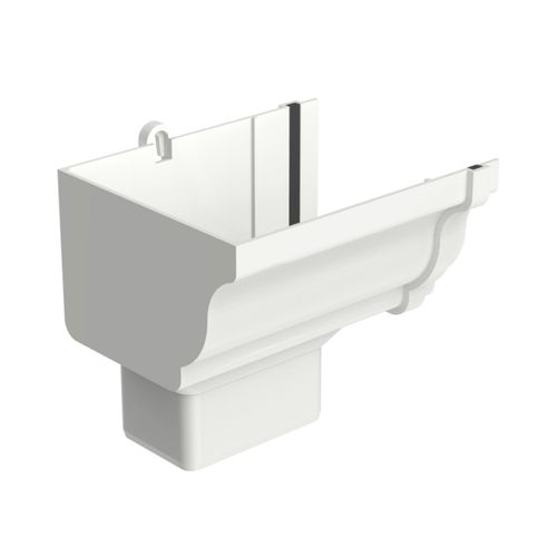 Bocal Tigre Aquapluv Esquerdo Condutor Retangular Style Branco 32029949