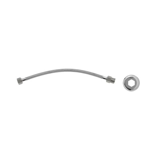 Engate Deca Flexível Malha Aço 40cm Cromado 4607.C.040