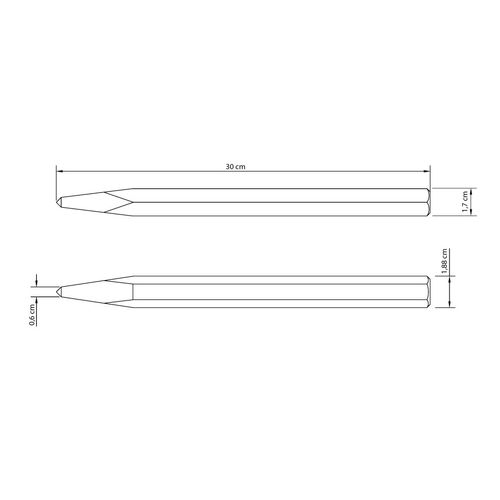 Ponteiro Tramontina 12" 42705112