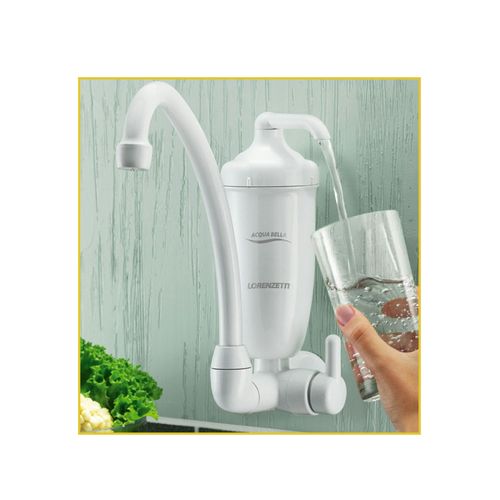 Filtro Lorenzetti Acqua com Registro Bella Branco 7411816