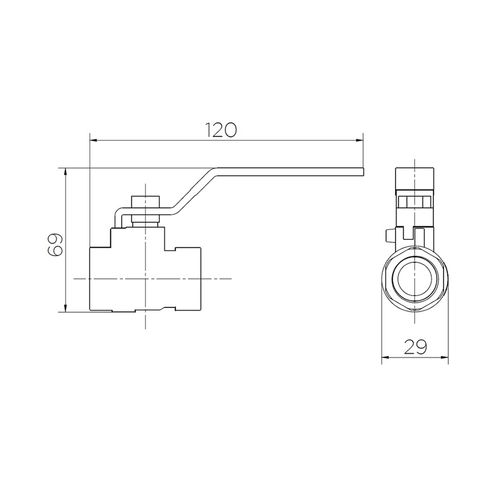 Registro Docol Esfera Verm  3/4" PN-30 00221306