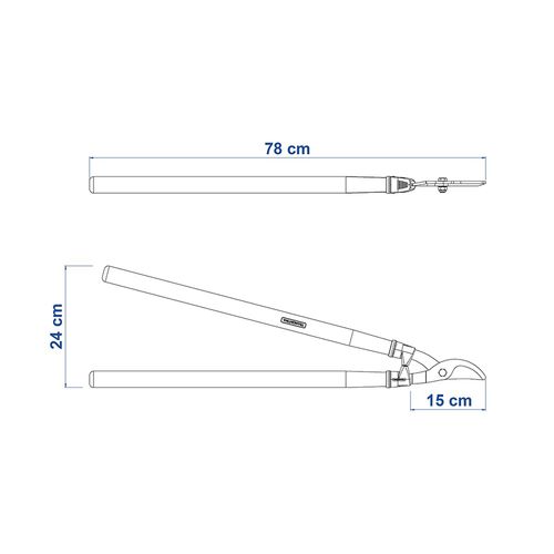 Tesoura Tramontina Bypass 43cm 78360505