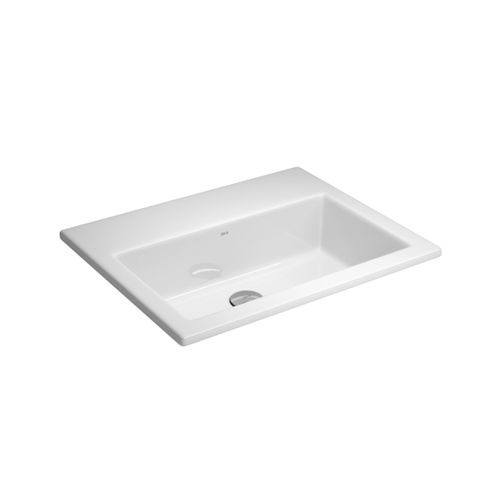Cuba Deca Sobrepor Retangular com Mesa 54x43cm Branco L.840.17