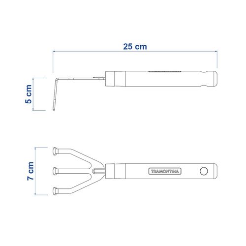 Ancinho Tramontina Ferro 77909/001 Com Cabo para Jardim