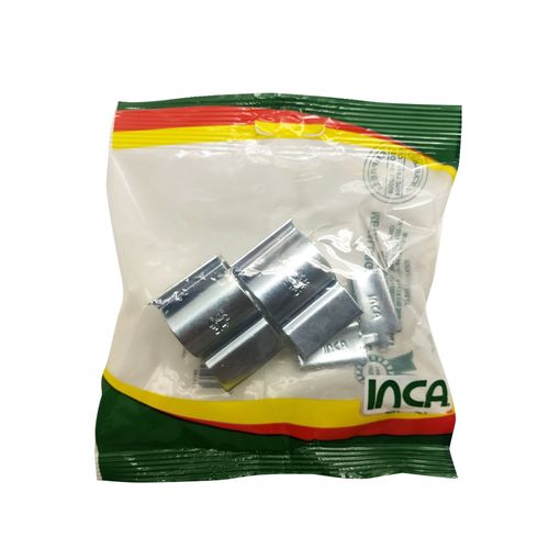 Abraçadeira Inca Tipo D com Cunha 1/2 Cartela com 2 Peças 10.039.0201C