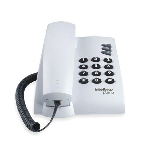 Telefone Intelbras Pleno 4080055 Cinza sem Chave