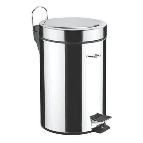 Lixeira Tramontina Aço Inox 5 Litros com Pedal 94538/105