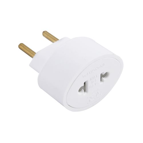 Adaptador Tramontina 2 Pontos Universal 10A/250V Branco 57400194