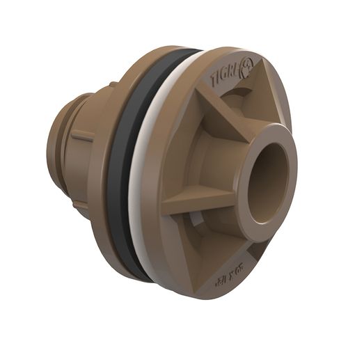 Adaptador Tigre Soldável com Flange Anél para Caixa D'Água 20Mm