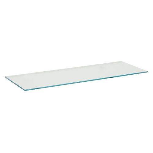 Prateleira De Vidro Pratk 8Mm 15X40Cm Com Suporte