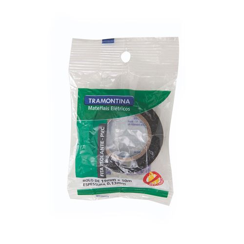 Fita Isolante Tramontina 20 Metros Preta 57540120