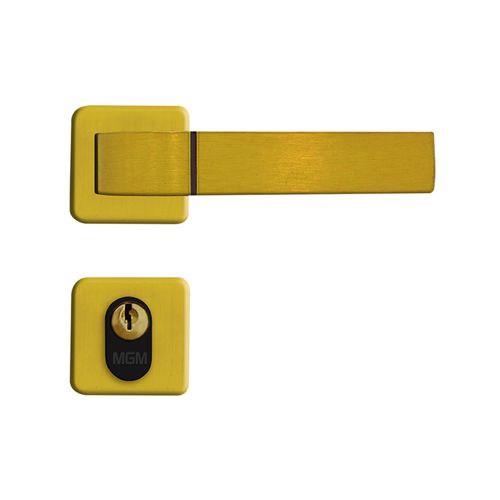 Fechadura MGM Modena BL Bronze Latonado Externa ID 10768