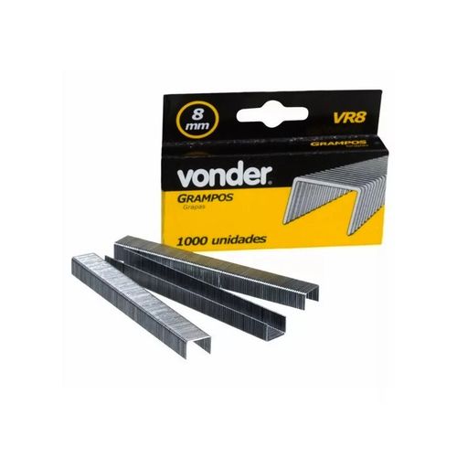 Grampo p/Gramp.Vonder Tipo Reto 8Mm C/1000 2898408000