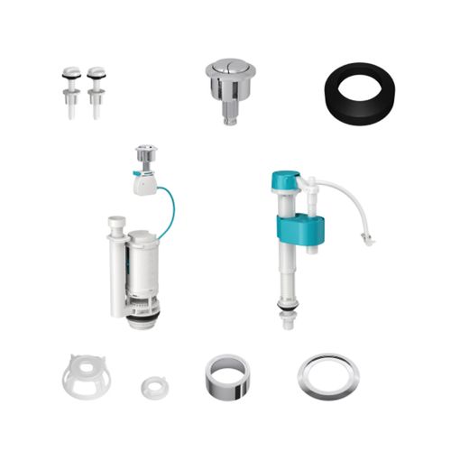 Kit Deca Mecanismo para Caixa Descarga Universal 3/6 Litros 1100.SI.60.01