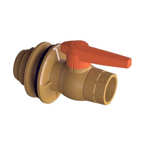 Adaptador Tigre Soldável com Flange Anél para Caixa D'Água 32Mm Com Registro