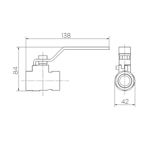Registro Docol Esfera Verm  1" PN-30 00474706