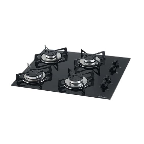 Cooktop Fischer Vidro 4 Queimadores Gás Bivolt