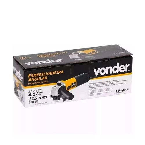 Esmerilhadeira Vonder 4.1/2 Eav650 220V 6001650220