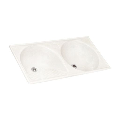 Tanque Decoralita Marmofibra TM140 140x65cm Branco