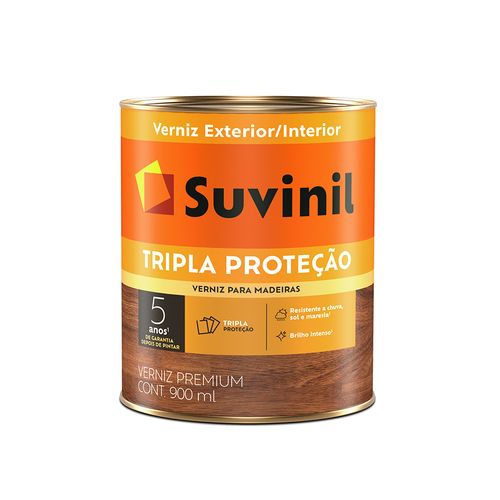 Verniz Suvinil Tripla Proteção Brilhante Canela 0,9 Litros 53111342