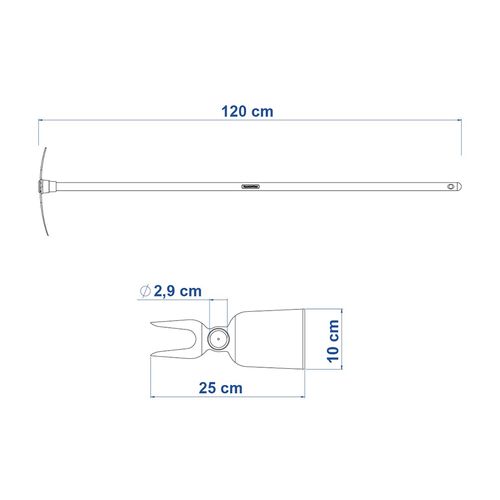 Sacho Tramontina 2 Pontas  com Cabo  120cm  77802501