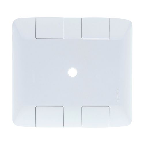 Placa Tramontina Aria com 1 Furo 9,5 mm 4x4 57203022
