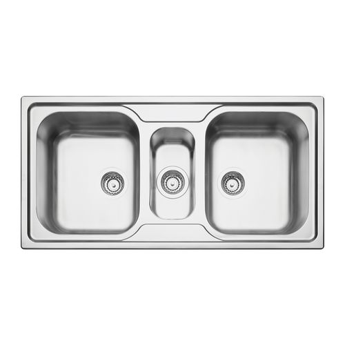 Pia Tramontina Marea Inox 100x50cm  2,5C  sem Acessórios 93830123