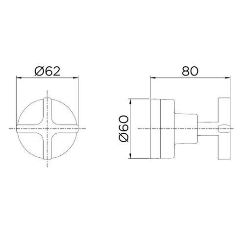 Acabamento Docol Base Deca Reforma Invicta 3/4" Cromado 00723306