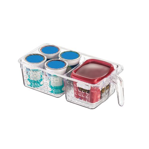 Organizador Ordene Mult.Acrilico C/Cabo 2 Div 15,5X31X9Cn OR48102N