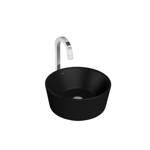 Cuba Deca 36Cm Apoio Redonda Ébano Fosco L.146.94