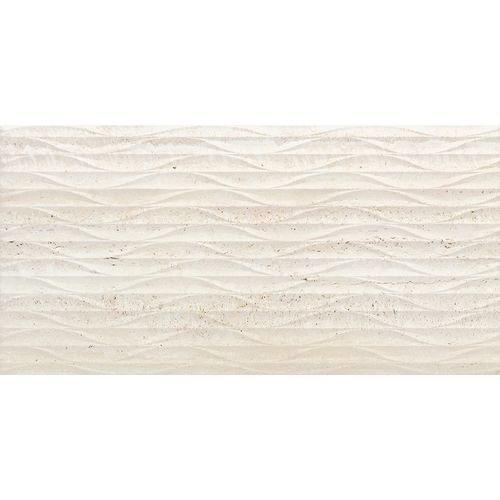 Revestimento Portinari 43,3X87,7 Travertino Duna White HD