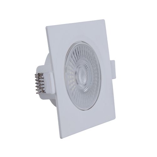 Spot Startec de Embutir Quadrado 9x9x3cm 5W 4000K Branco — Ref. 149410007