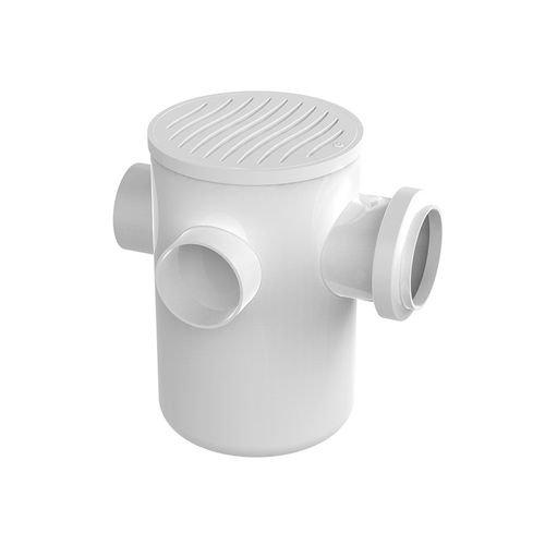 Caixa Sifonada Tigre 150X185X75 com Grelha Inox Quadrada 27125228