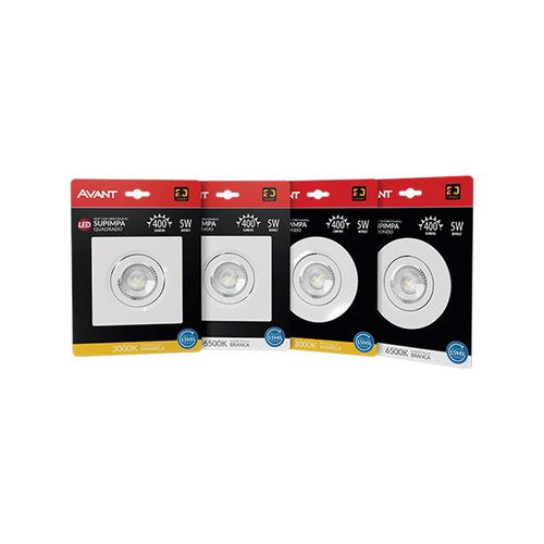 Spot Avant Supimpa Led Quadrado 5W 6500K  865021371