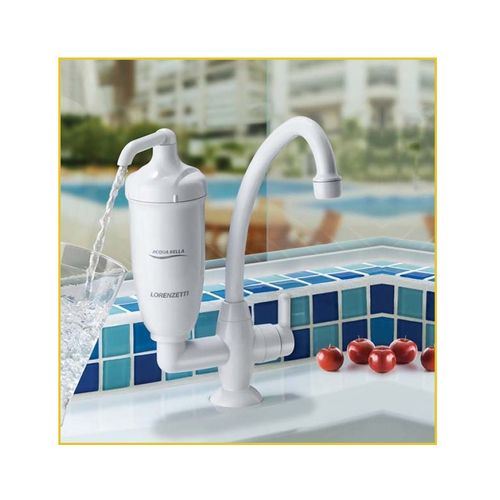 Filtro Lorenzetti Acqua Bella Branco com Torneira Mesa Bella 7411817