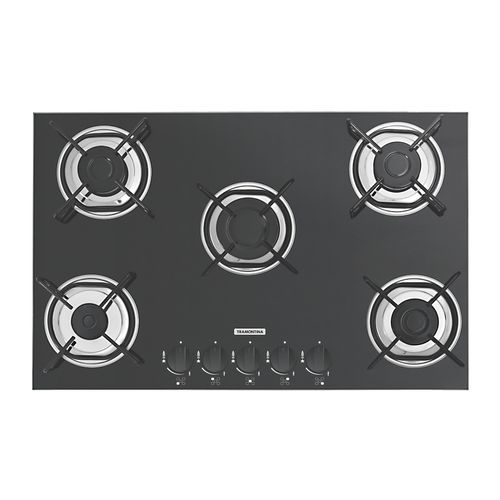 Cooktop Tramontina Vidro  70X45 5Gg 70 Gás 94708501